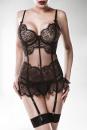 GREY VELVET 2-teiliges Lingerie-Corsage-Set