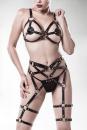 GREY VELVET 3-part Harness Set